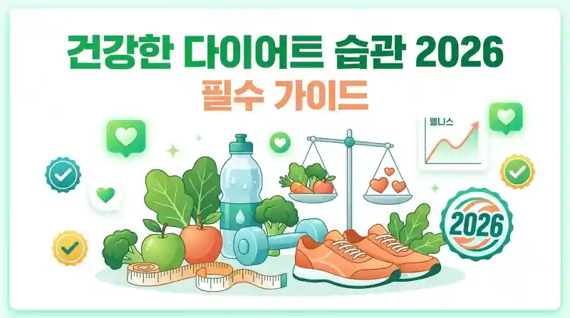 건강한 다이어트 습관 2026 필수 가이드