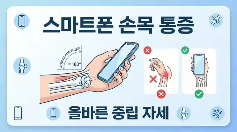 손목 통증 관리 필수법