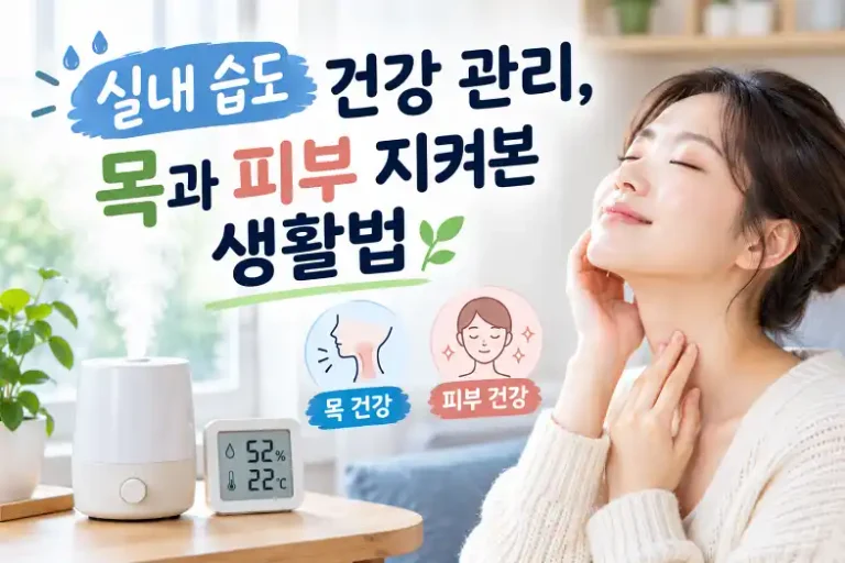 실내 습도 건강 관리