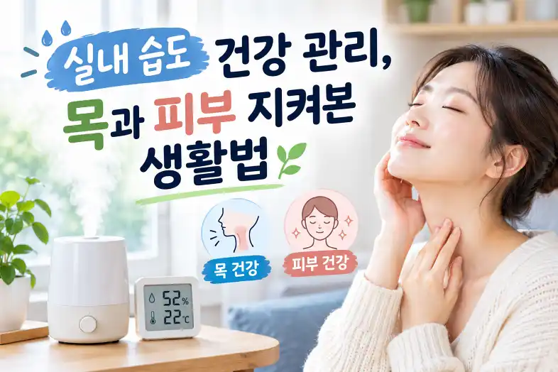 실내 습도 건강 관리