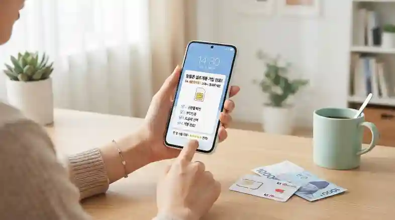 알뜰폰 요금제 셀프 개통 방법과 한 달 실제 사용 만족도